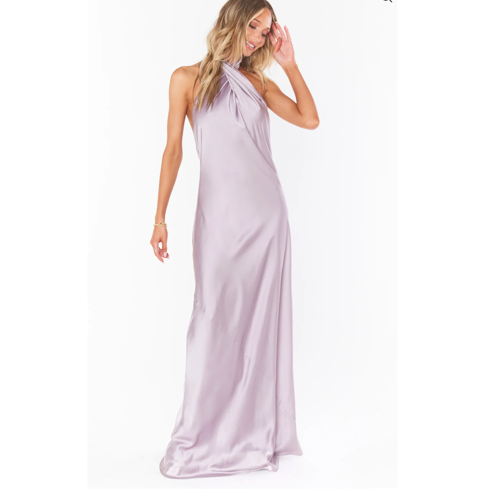 XXS Jasmine Halter Maxi Dress Show Me Your MuMu